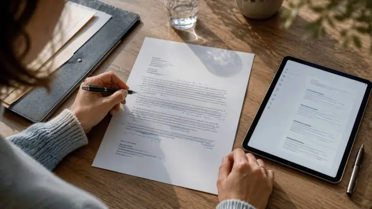 Sollicitatiebrief schrijven met AI waarbij de sollicitant de tekst persoonlijk aanpast